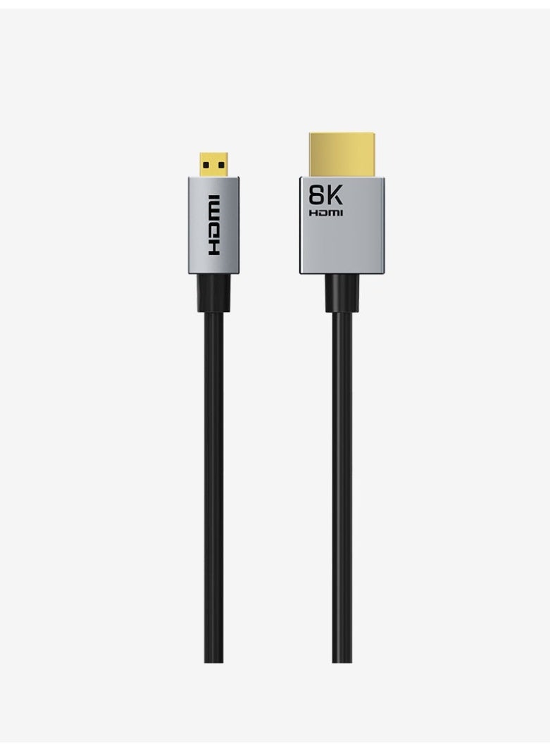 كابل تايم كابل HDMI 2.1 بصري نشط، يدعم دقة 8K بمعدل 60 هرتز وسرعة نقل بيانات تصل إلى 48 جيجابت في الثانية، فائق السرعة، يدعم تقنية HDR و eARC و HDCP. كابل ألعاب ألياف بصرية 2.3 يدعم دقة 4K بمعدل 120 هرتز، متوافق مع PS5 و Xbox Series X والتلفزيون وجهاز العرض. - Image 1